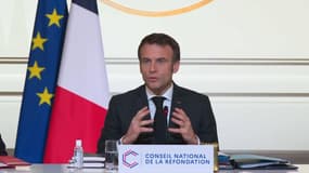 Emmanuel Macron au CNR le 12 décembre