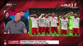 Le monde de Macron: Les Turcs ont de nouveau fait un salut militaire lors du match France-Turquie - 15/10