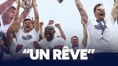 L'UBB championne d'Europe : "Comme dans un rêve" la joie de Bielle-Biarrey à la Place des Quinconces