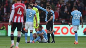 La blessure de Rodri lors du match Brentford-Manchester City, 5 octobre 2025