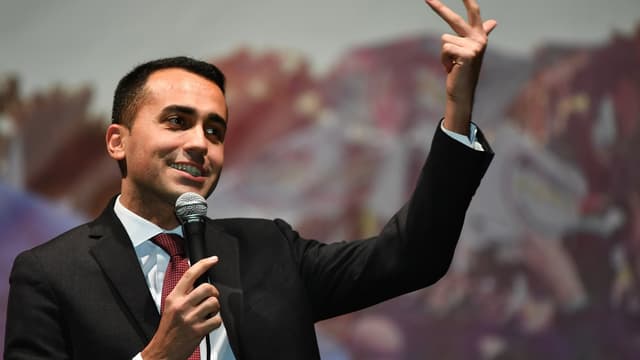 le leader du Mouvement 5 étoiles, Luigi Di Maio.