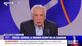 Michel Sardou n'a "aucun" lien avec Emmanuel Macron et ne l'a jamais rencontré