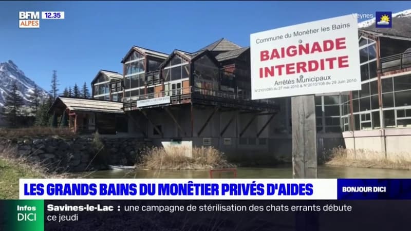 Hautes-Alpes: l'appel à l'aide des Grands Bains du Monêtier