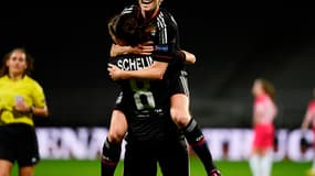 Lotta Schelin et Megan Rapinoe