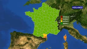 La Corse et les Pyrénées-Orientales ont été placés le 27 novembre 2020 en vigilance orange par Météo-France, en raison de l'arrivée d'un épisode pluvio-orageux.