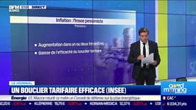 Un bouclier tarifaire efficace (Insee)