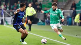 Zuriko Davitashvili face à Strasbourg. 