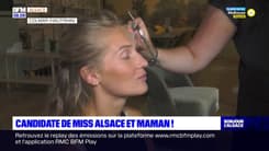 Victoire Rousselot, maman et candidate à l'élection de Miss Alsace