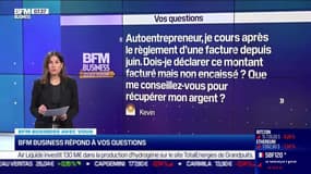 BFM Business avec vous : Doit-on déclarer un montant facturé mais non encaissé ? - 22/11