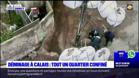 Déminage à Calais: tout un quartier confiné
