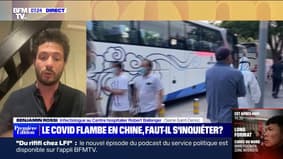 Retour des touristes chinois en France :"Je ne pense pas que ce soit un risque sanitaire majeur" explique l'infectiologue Benjamin Rossi