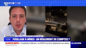 Fusillade à Nîmes: pour Yoann Gillet, député RN du Gard, "c'était prévisible (...) c'est une zone de non France"