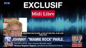 Héritage de Johnny Hallyday: "Mamie Rock" s'exprime