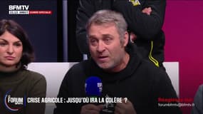 Mercosur: "La colère qui s'exprime, c'est celle d'un basculement vers un monde sans paysan et paysanne", assure Stéphane Galais (Confédération paysanne)