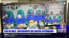CHU de Nice: un caisson d'air comprimé pour soigner les patients
