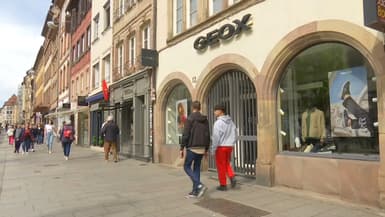 Le magasin Geox à Strasbourg