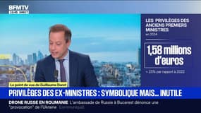 "Fin des privilèges des ex-ministres: symbolique mais... inutile": le point de vue de Guillaume Daret, éditorialiste politique BFMTV