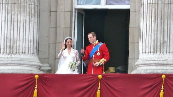 William et Kate, lors de leur mariage le 29 avril dernier