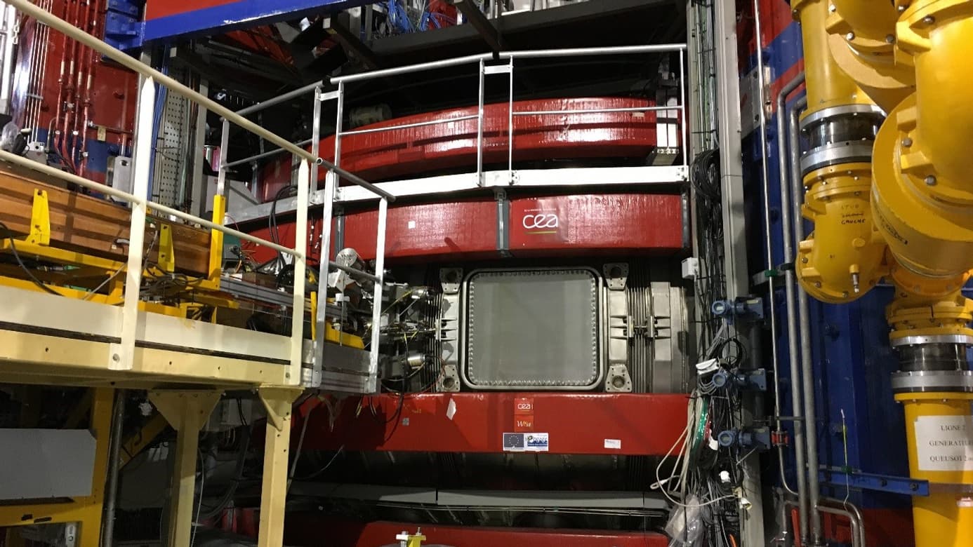 Le Tokamak West dans les locaux du CEA à Cadarache Le Tokamak West dans les locaux du CEA à Cadarache