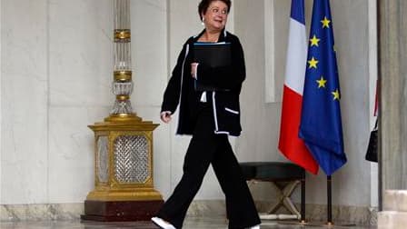 Christine Boutin, ex-ministre du Logement, confirme avoir été chargée d'une mission sur la justice sociale et la mondialisation mais conteste la présentation qu'en fait Le Canard enchaîné. /Photo d'archives/REUTERS/Charles Platiau