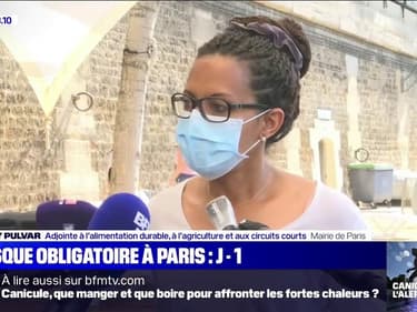 Masque obligatoire à Paris; l'adjointe au maire Audrey Pulvar évoque "une carte évolutive"
