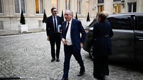 François Bayrou à Matignon le 23 décembre 2024