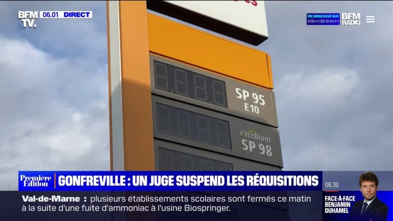 Carburant: suspension des réquisitions à la raffinerie TotalEnergies de Gonfreville-l'Orcher