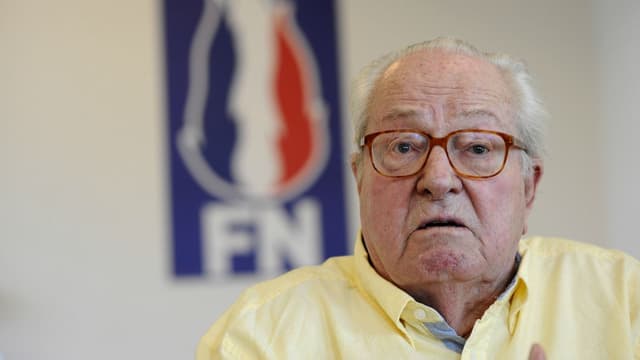 Jean-Marie Le Pen le 31 mai 2017 à Marignane.