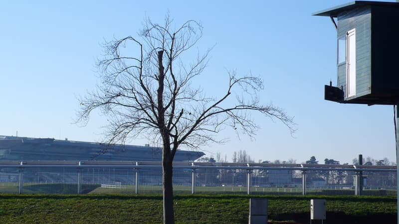 Une aire d'accueil pour gens du voyage à l'automne dans le Bois de Vincennes - Lundi 4 avril 2016