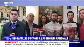 Des familles d'otages israéliens se sont rendues à l'Assemblée nationale