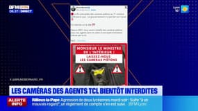 Métropole de Lyon: les caméras des agents TCL bientôt interdites