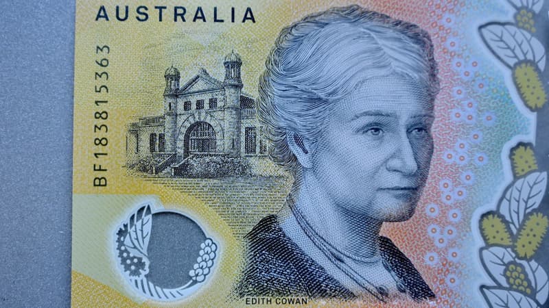 Un billet de 50 dollars australiens