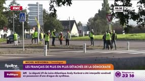 Les Français de plus en plus détachés de la démocratie 