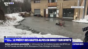 Intempéries dans les Hautes-Alpes: "Il n'y a plus que 1.200 personnes sans électricité", affirme le préfet du département