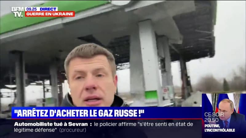 Un député ukrainien dénonce sur BFMTV 