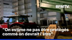 Mercosur: des agriculteurs mobilisés devant la maison d'Emmanuel Macron au Touquet 