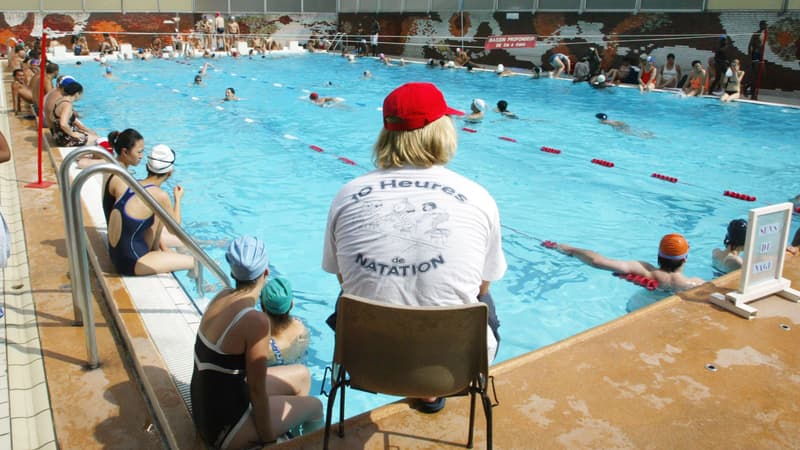 Dans une piscine, à Paris. (photo d'illustration)