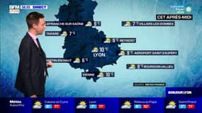 Météo Rhône: des éclaircies pour ce mardi après-midi, jusqu'à 10°C à Lyon