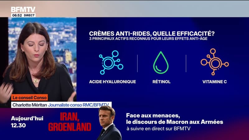 Le conseil Conso - Les crèmes anti-âge sont-elles efficaces?
