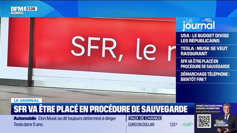 SFR va être placé en procédure de sauvegarde