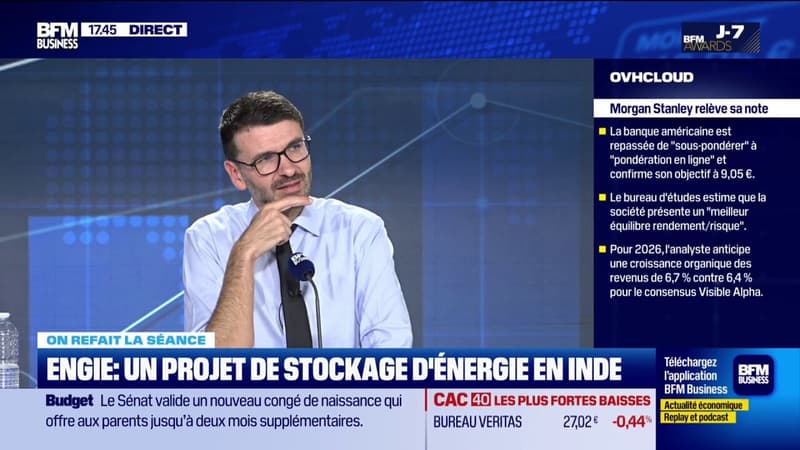 Engie : un projet de stockage d'énergie en Inde