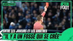 Arbitrage : "Il y a un fossé qui se crée" entre les joueurs et les arbitres selon Jimmy Cabot