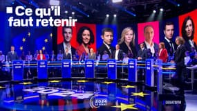 Les principaux candidats aux élections européennes ont débattu le 27 mai sur BFMTV-RMC à quelques jours du scrutin