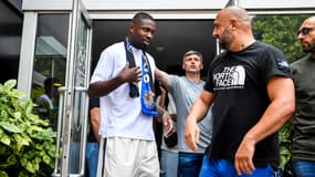 Marcus Thuram lors de ses premiers pas avec l'Inter Milan le 27 juin 2023