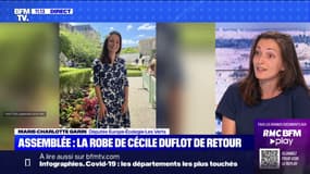 La députée écologiste qui portait la robe de Cécile Duflot pour sa rentrée à l'Assemblée témoigne sur BFMTV