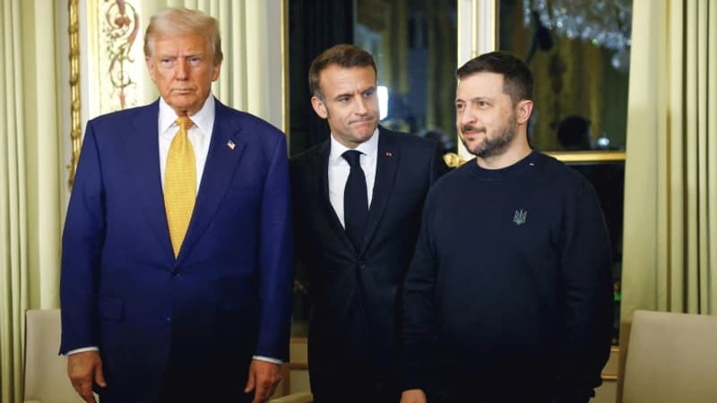 INFO BFMTV. Trump a voulu annuler la venue de Zelensky à Washington mais Macron l'en a dissuadé