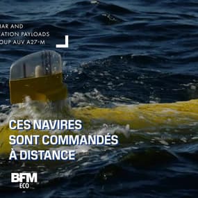 Thales présente un drone pour déminer les mers et les océans 