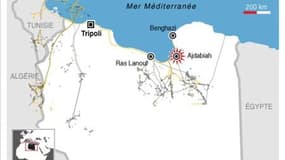 VIOLENTS COMBATS EN LIBYE