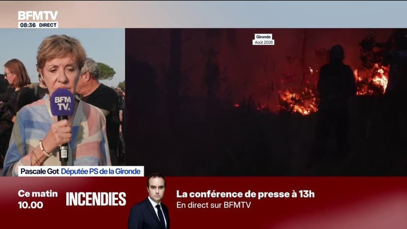 Incendie en Gironde: la députée PS Pascale Got demande un "plan national de stratégie de prévention des risques"
