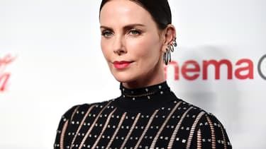 L'actrice Charlize Theron au CinemaCon de Las Vegas, le 4 avril 2019